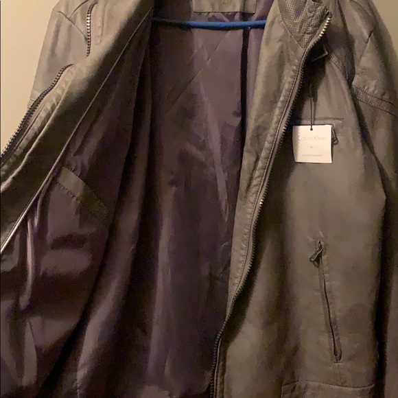 Men’s XL Calvin Klein Soft Grey Jacket - Picture 6 of 7